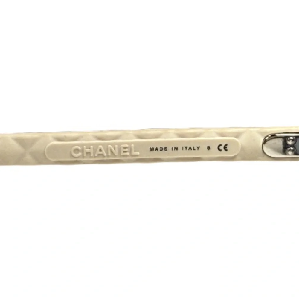 CHANEL | Eye Glasses Frames Quilted Leather Luxury Italian Classic CC Rare Posh